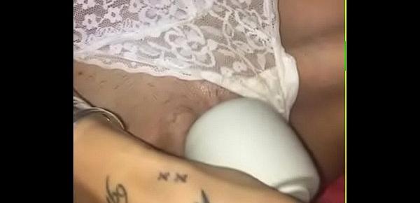  WIFE DRIPPING WET PUSSY WORKED TO ORGASM CUM IN PANTIES